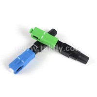 FTTH Drop Cable Sc-APC Fiber Optic Fast Connector