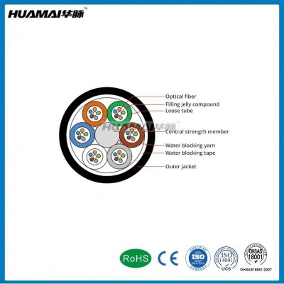 Communication Stranded Loose Tube Air-Blown Micro Fiber Optic Cable (GCYFY)